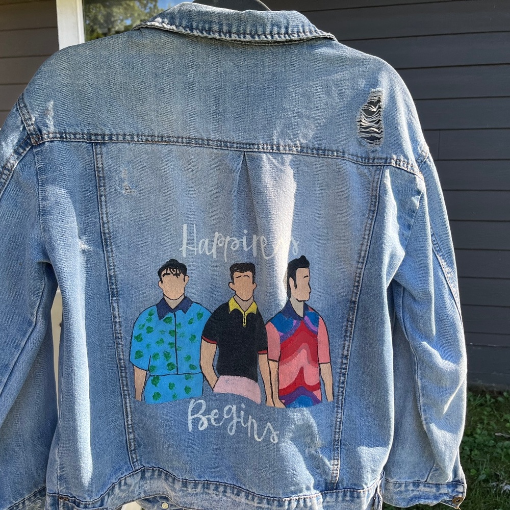 Jonas Brother Jean Jacket